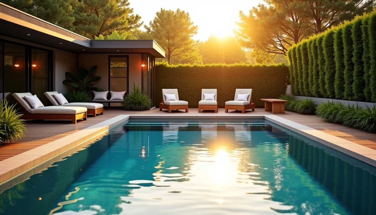 Aménagez un espace piscine élégant et facile d'entretien pour un été tout en charme