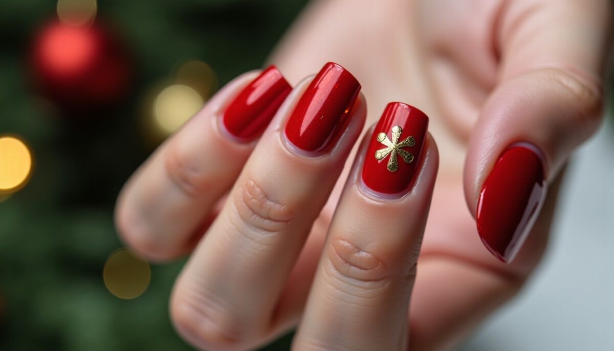 Inspirations d'ongles festifs et DIY pour un Noël tout en beauté