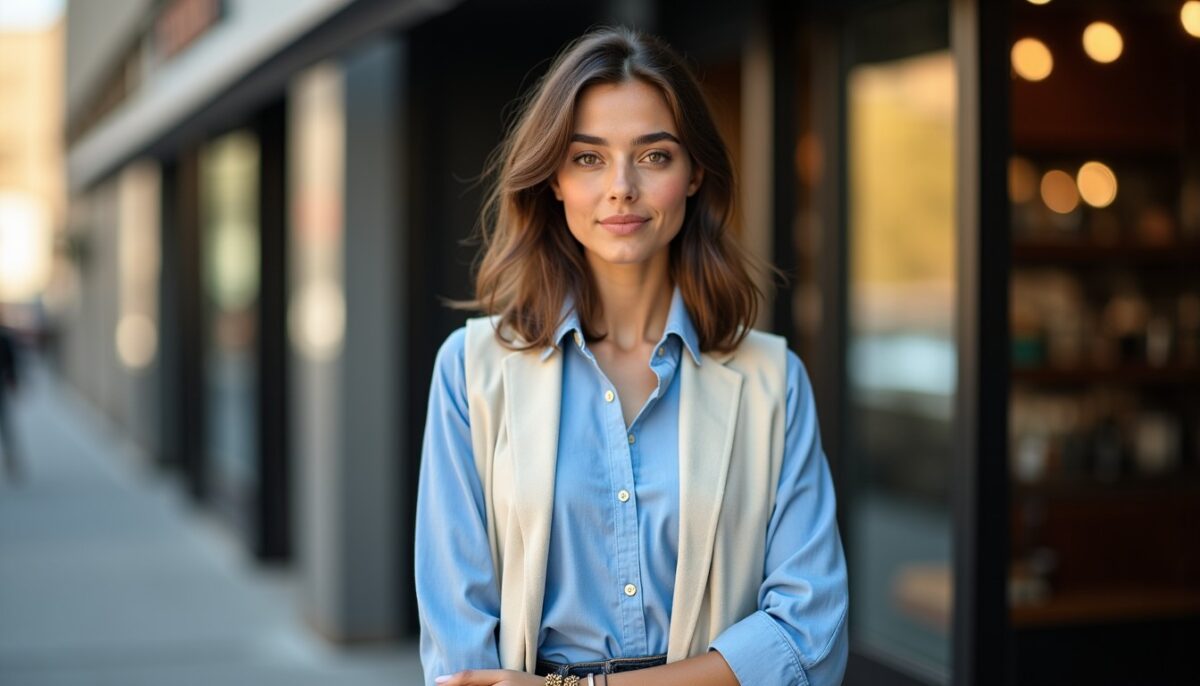 L’art du « Layering » : Le gilet sans manches fait son grand come-back pour un style sophistiqué et naturel
